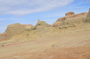 壮丽西北荒野地貌景观