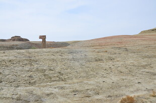 干旱荒芜的开阔土地