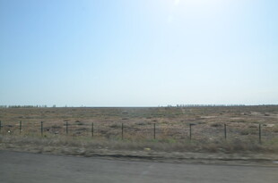 空旷原野道路景观