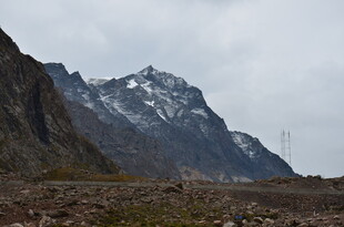 雪山峻岭 荒野壮丽景观