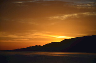 海边壮丽日落美景