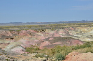 七彩斑斓的壮丽地貌景观