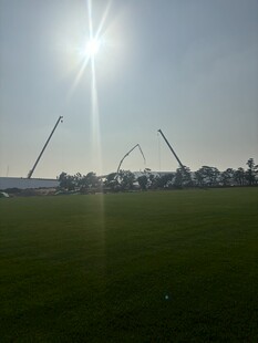 阳光下的户外休闲场景