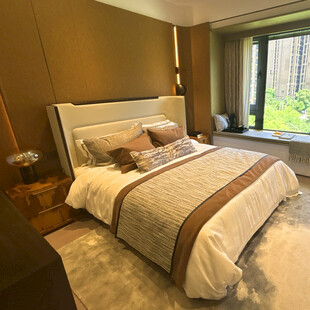 豪华卧室温馨舒适场景