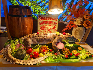 丰盛生鲜果蔬肉类展示