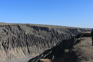 壮观沟壑地貌景观