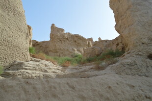 古老土筑遗迹景观