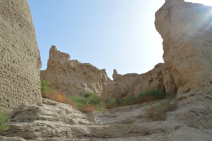 古老遗迹的独特地貌景观