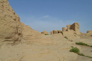 沙漠中的古老遗迹