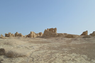 沙漠中的古老遗迹