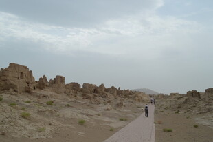 沙漠孤行者 古韵遗迹相伴