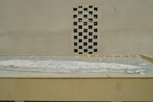 复古墙面黑白方格装饰图案