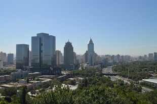 城市天际线 现代建筑景观