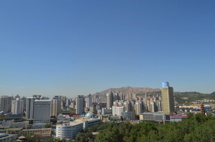 城市天际线风光