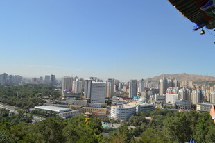 城市全景俯瞰图