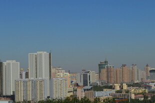 城市天际线风光