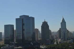 繁华都市高楼景观