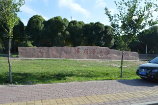 城市中的古老城墙遗迹