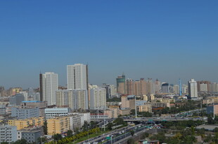 城市天际线景观