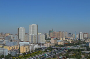 城市天际线景观