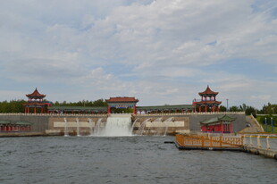 中式水景建筑景观