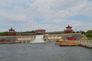 中式水景建筑景观