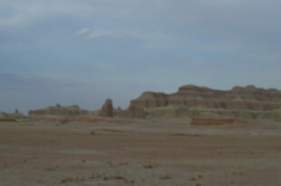 荒漠中的古老遗迹