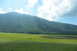 青山绿野间的自然美景