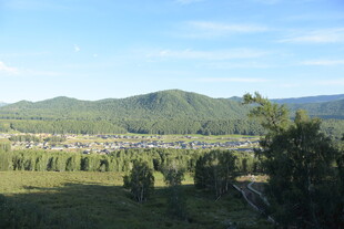 山间田野风光美景