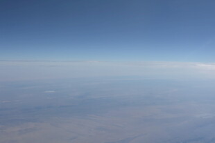 高空俯瞰的辽阔天际