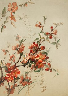中式写意花卉图