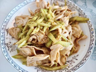 凉拌豆皮