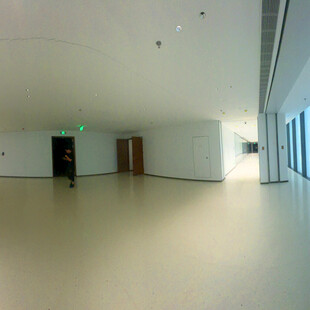 空旷现代室内空间场景