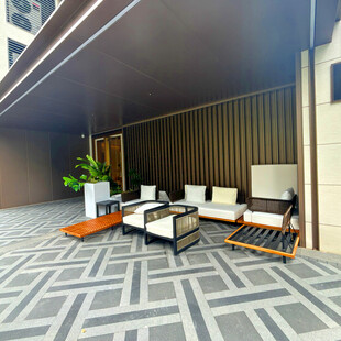 现代风格休闲区室内场景