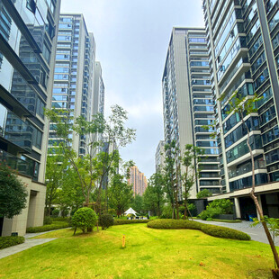 都市中的绿意住宅小区