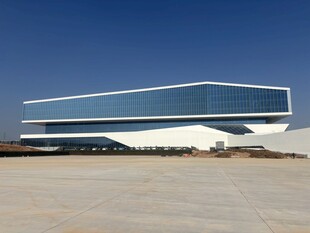 现代风格独特几何建筑