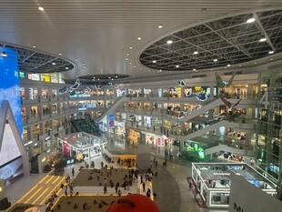 大型室内玩具展示场景