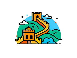 长城图标设计