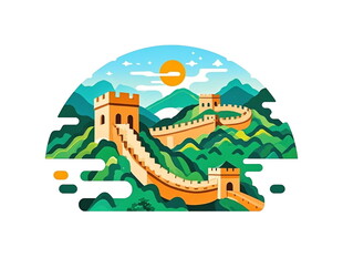 壮丽长城尽显山河之美