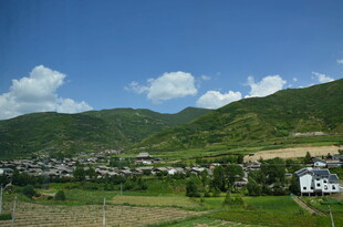 山村田园风光美景