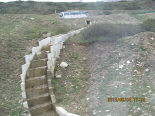 山间石阶小路 宁静景象