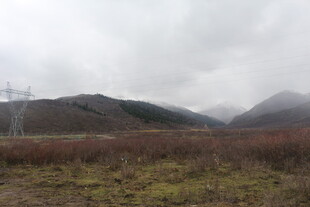 山间旷野 云雾缭绕之景