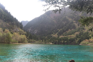 九寨沟绝美湖光山色