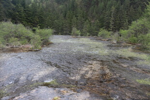 山间荒野的自然景观