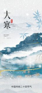 大寒海报