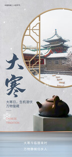 大寒海报