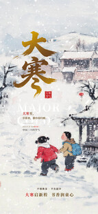 大寒海报
