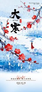 大寒海报