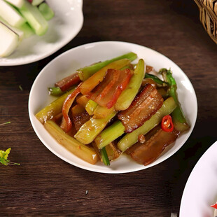 菜苔炒腊肉