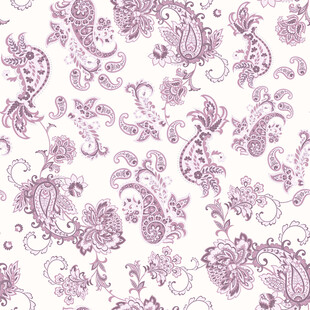 紫色佩斯利花纹图案背景